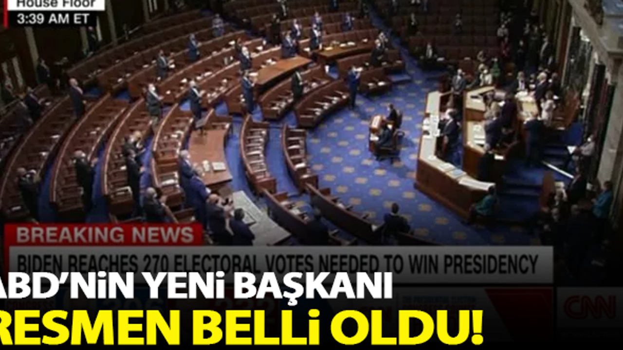 ABD'de yeni başkan için tescil oylaması sonuçlandı!