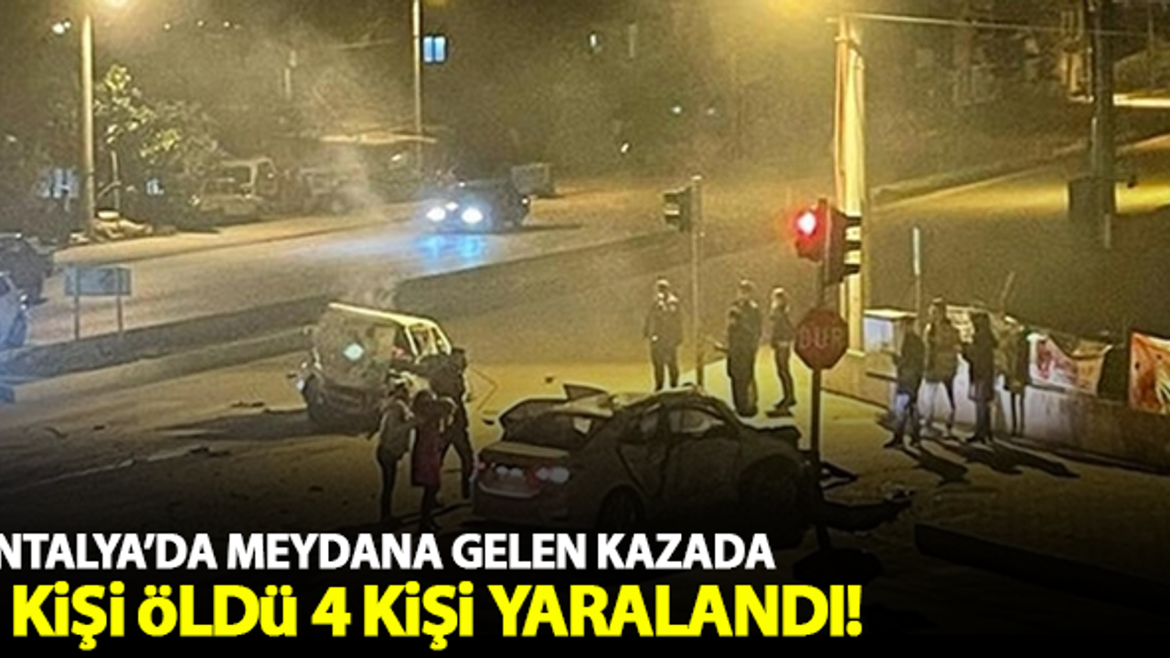 Antalya'da feci kaza! Ölü ve yaralılar var...