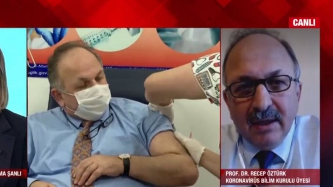 Aşı olan profesörler aşıların etkilerini anlattı!
