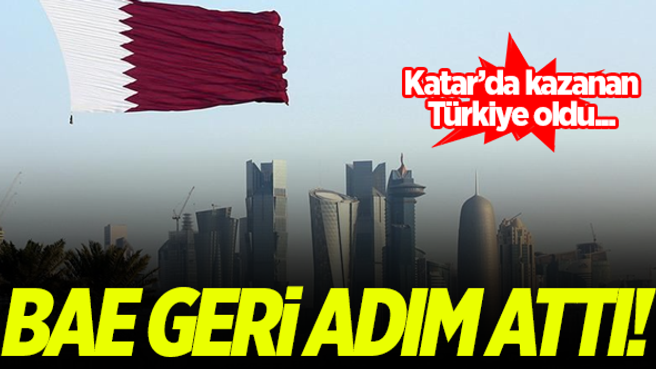 BAE geri adım attı! Katar'da kazanan Türkiye oldu...