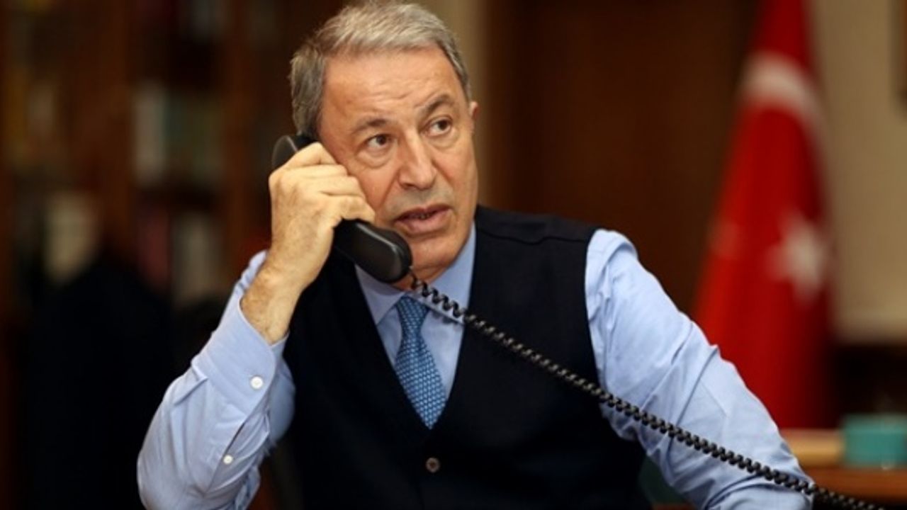 Bakan Hulusi Akar'dan kritik telefon görüşmesi!