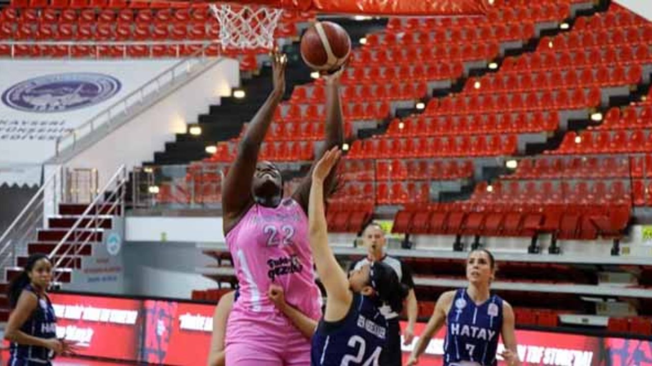 Bellona Kayseri Basketbol, Hatay Büyükşehir Belediyespor'u yendi