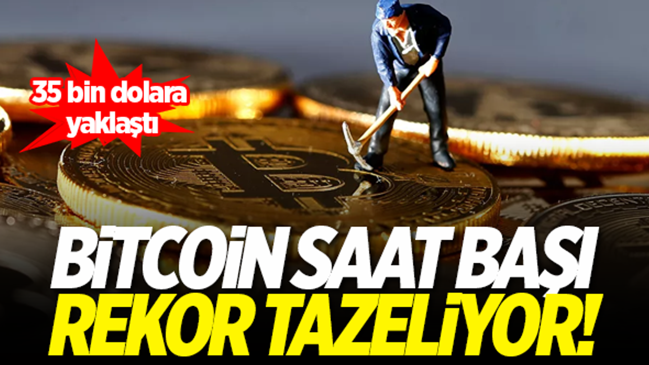 Bitcoin saat başı rekor tazeliyor