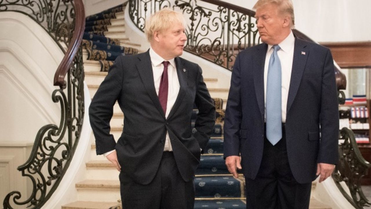 Boris Johnson'dan Trump'a sert sözler! "Kayıtsız şartsız kınıyorum!"