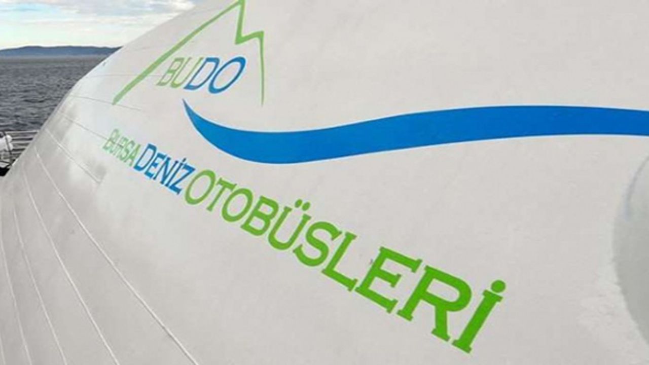 Bursa'da deniz otobüslerinin 6 seferi iptal edildi