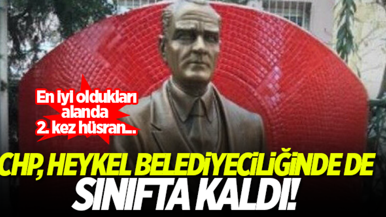 CHP'li İzmit Belediyesi'nde 'Atatürk heykeli' skandalı! 'Akrabasına bile benzemiyor'