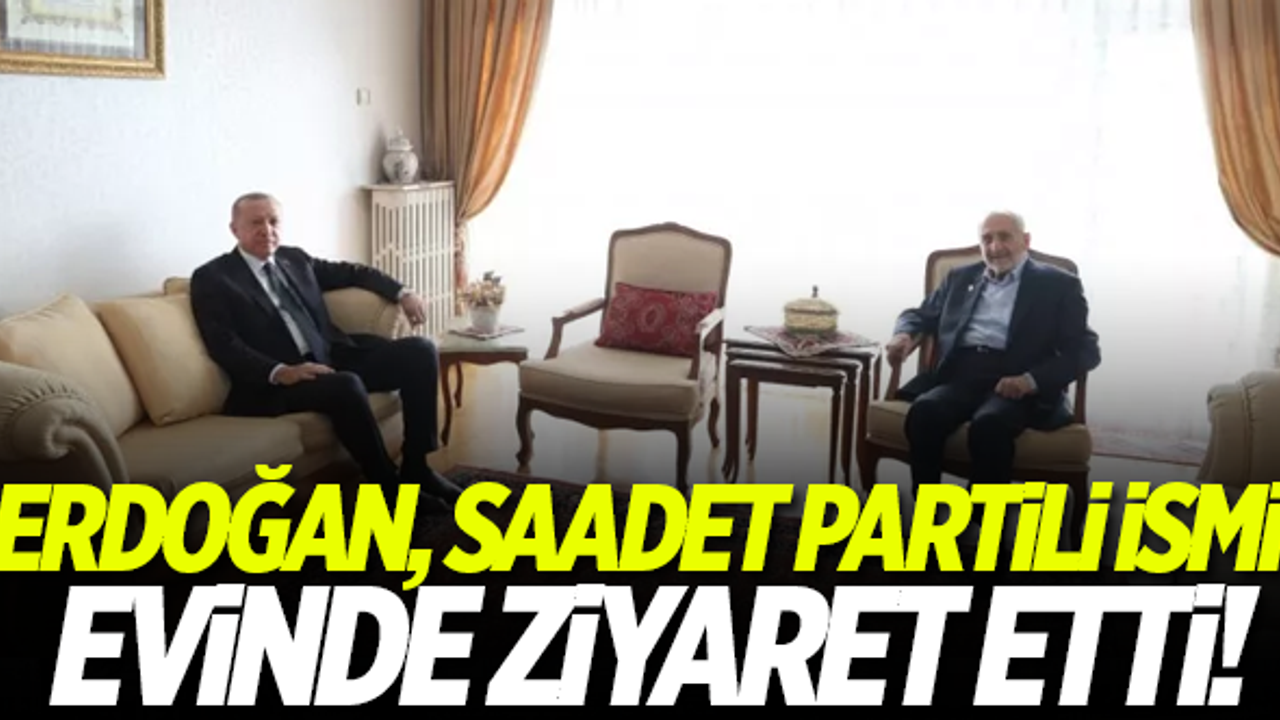 Cumhurbaşkanı Erdoğan, Oğuzhan Asiltürk'ü evinde ziyaret etti