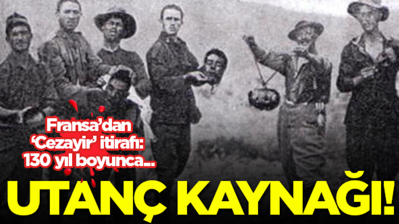 Fransız gazeteciden Cezayir itirafı: Utanç kaynağı!