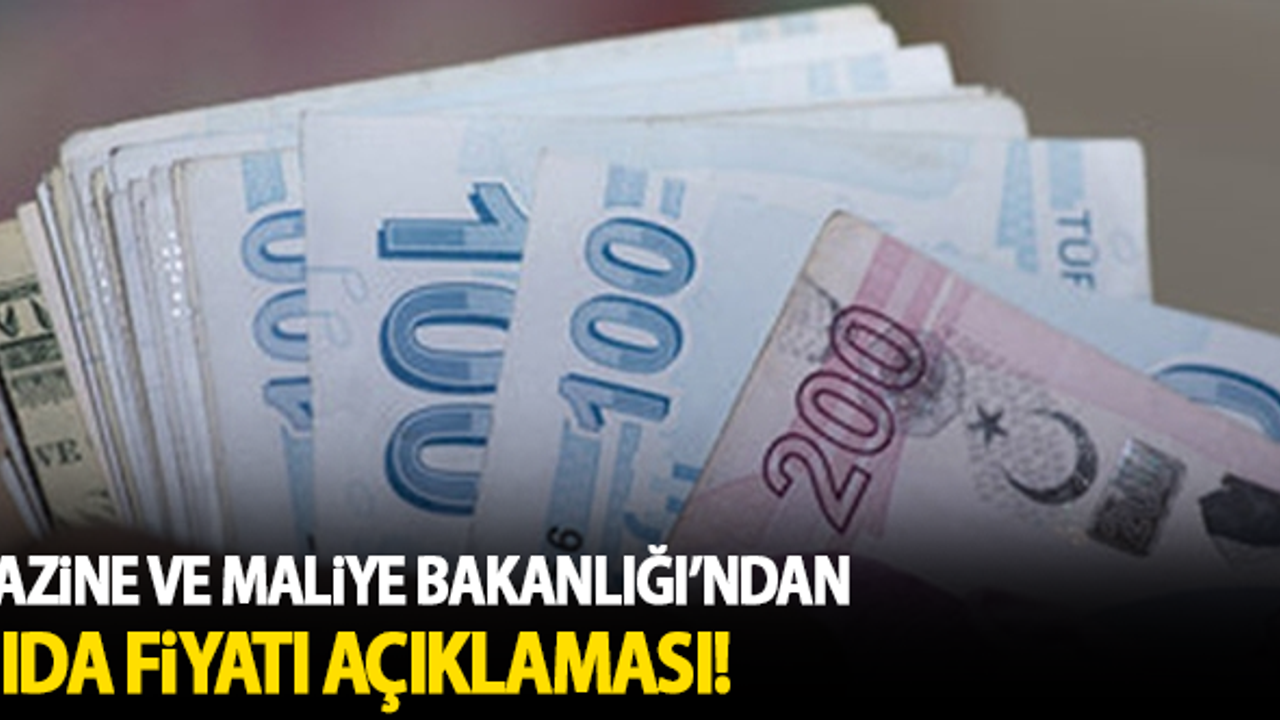 Hazine ve Maliye Bakanlığı'ndan gıda fiyatı açıklaması!