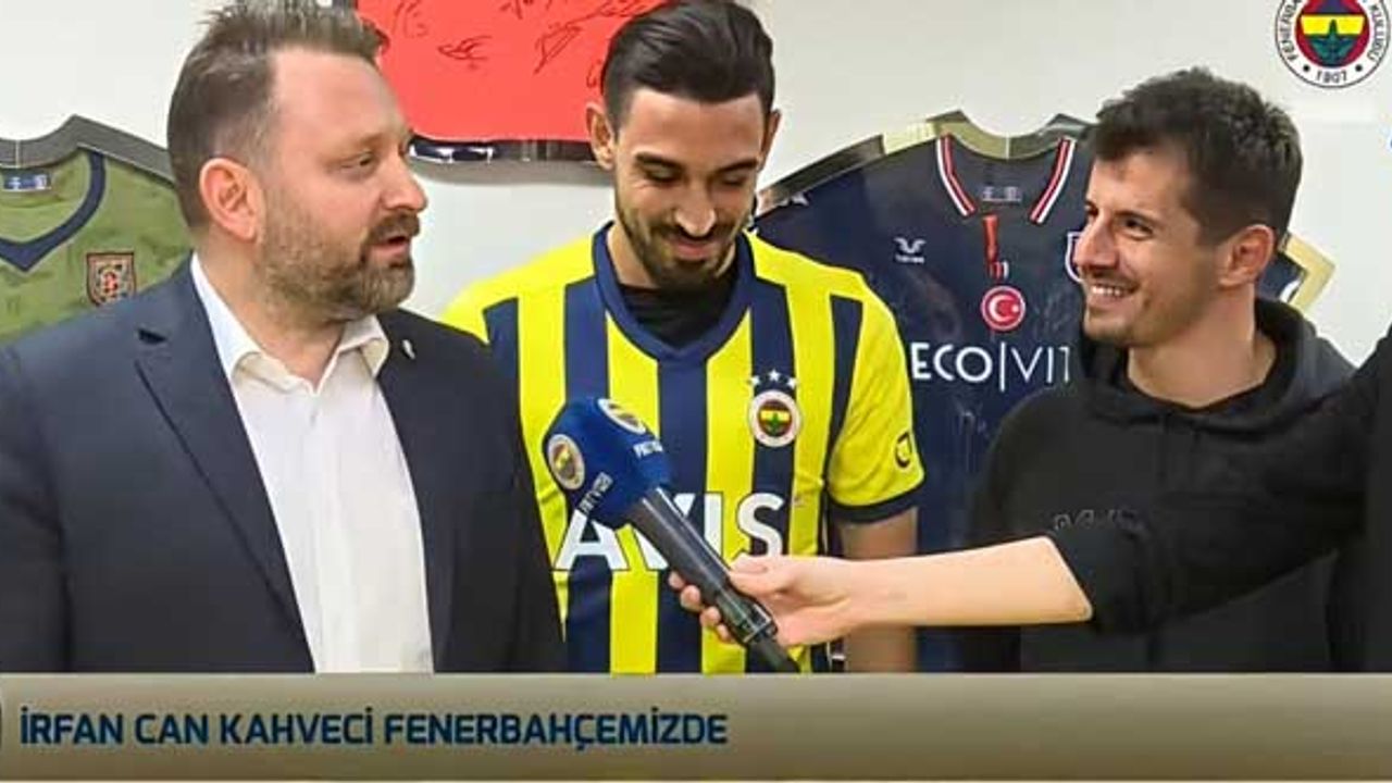 İrfan Can Kahveci resmen Fenerbahçe'de!