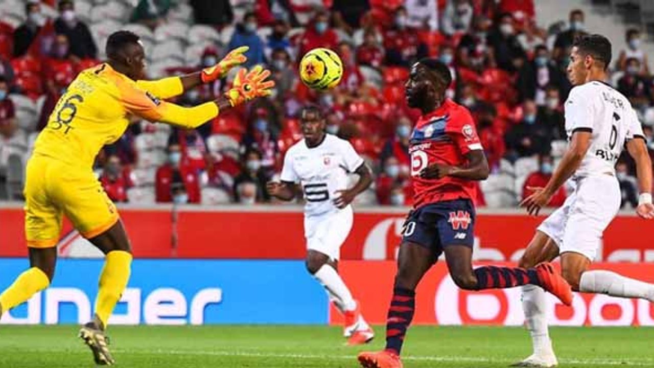 Lille, Rennes'i tek golle geçti