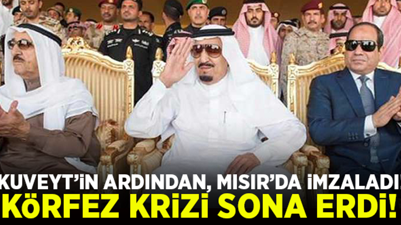 Mısır, Körfez İşbirliği Konseyi'nde anlaşmayı imzaladı! Körfez krizi sona erdi...