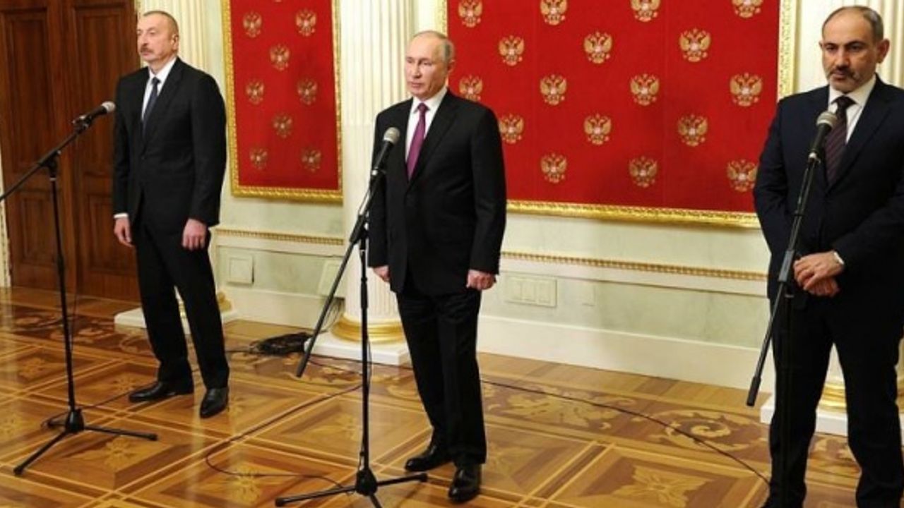 Putin, Aliyev ve Paşinyan'dan ortak açıklama!