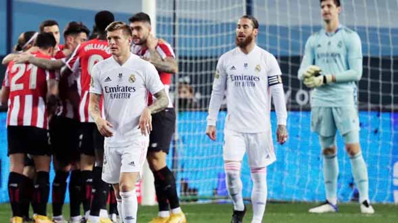 Real Madrid, Athletic Bilbao'ya yarı finalde elendi
