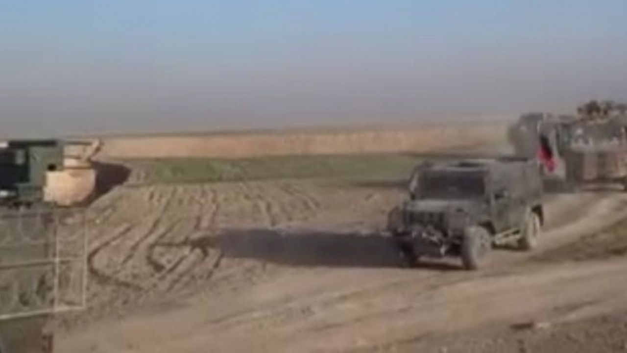 Rus güçleri Ayn El Arab'da devriye attı