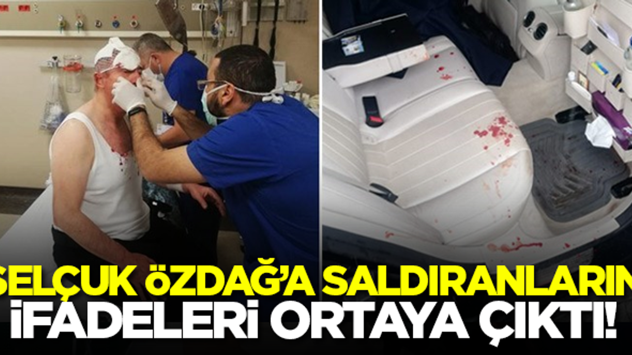 Selçuk Özdağ'a saldıranların ifadeleri ortaya çıktı