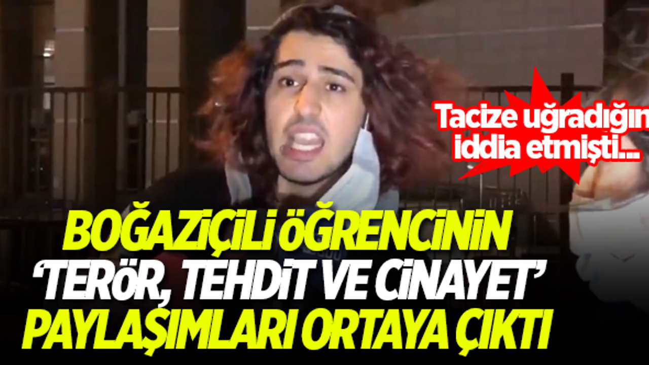 Tacize uğradığını iddia eden Havin Özcan'ın paylaşımları 'terör, cinayet ve tehdit' dolu çıktı!