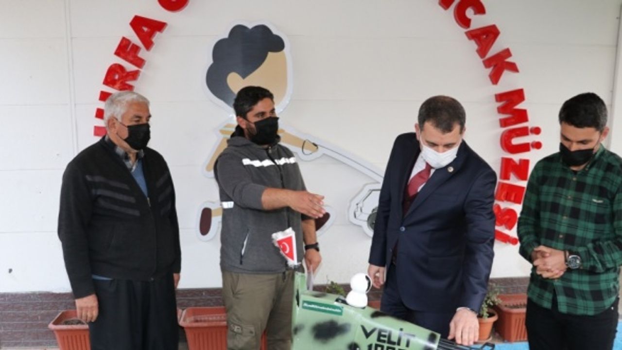 TÜBİTAK ödüllü savaş robotunun prototipi Şanlıurfa'da sergileniyor