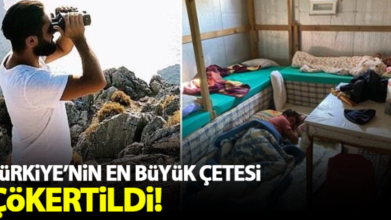 Türkiye'nin en büyük çetesi çökertildi!