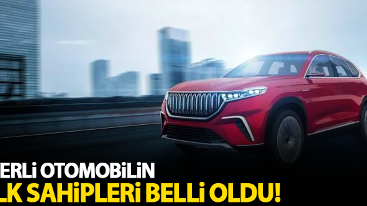 Yerli otomobil TOGG'un ilk sahipleri belli oldu!