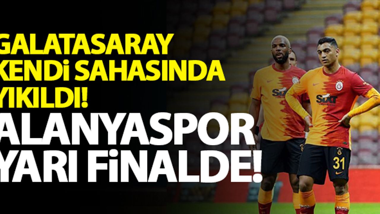 Alanyaspor nefes kesen maçta yarı finalde!