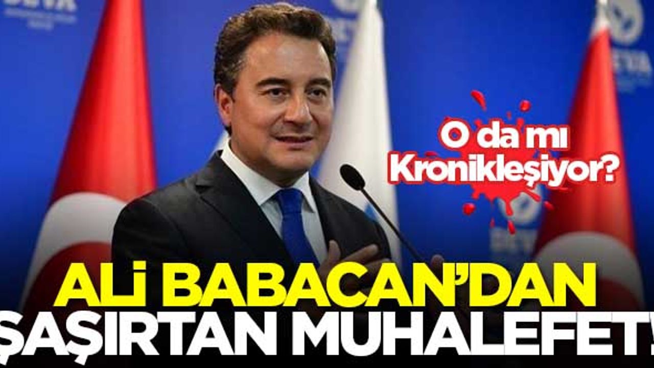 Ali Babacan'dan şaşırtan muhalefet: Yeni anayasayı gerçekçi görmüyoruz