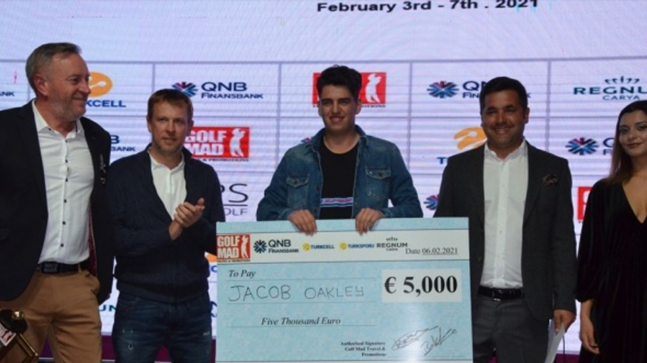 Antalya'da düzenlenen 21. Golf Mad Pro-Am Golf Turnuvası sona erdi