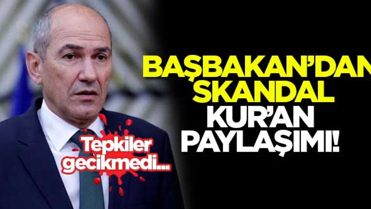 Başbakan'dan skandal Kur'an paylaşımı! Tepki çekti...