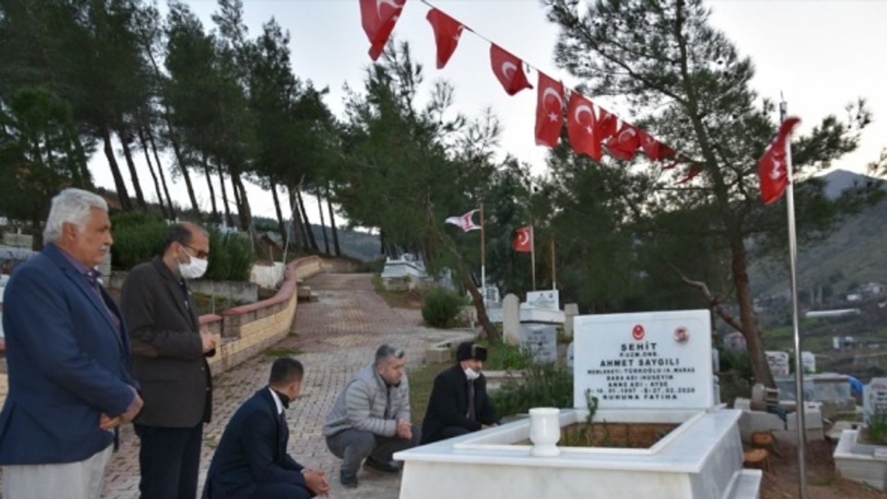 Mahmut Yardımcıoğlu'ndan şehit ailelerine ziyaret