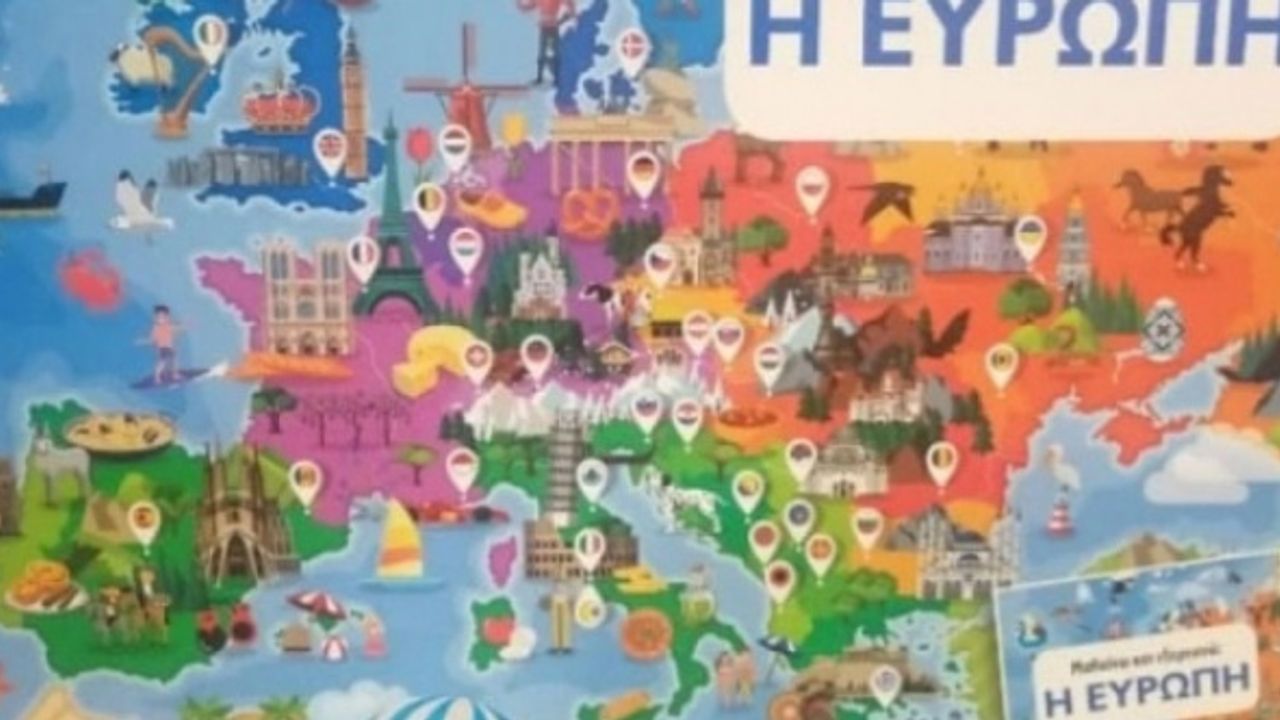 Çocuk kitabındaki Türkiye detayı Yunanistan'ı ayağa kaldırdı