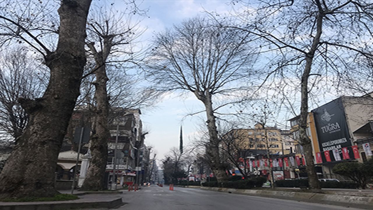 Doğu Marmara ve Batı Karadeniz'de cadde ve sokaklarda sessizlik hakim