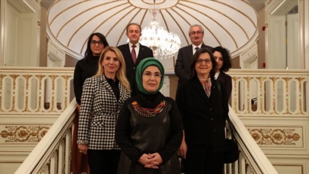 Emine Erdoğan, TEMA Vakfı heyetini kabul etti