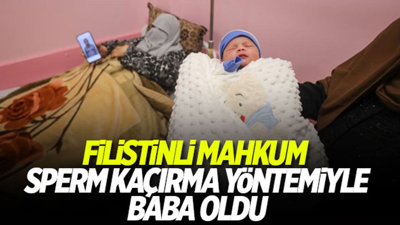 Filistinli mahkum sperm kaçırma yöntemiyle baba oldu
