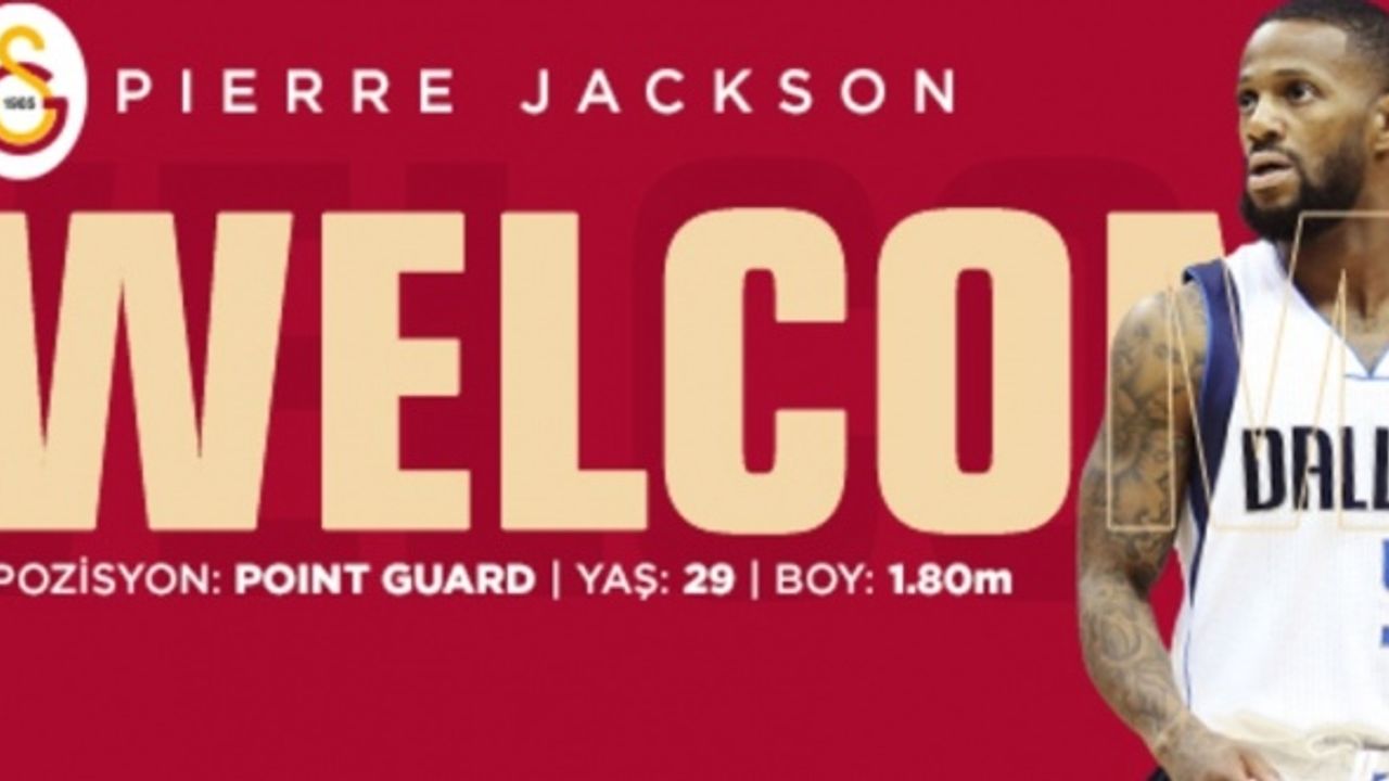 Galatasaray, ABD'li basketbolcu Pierre Jackson'ı kadrosuna dahil etti