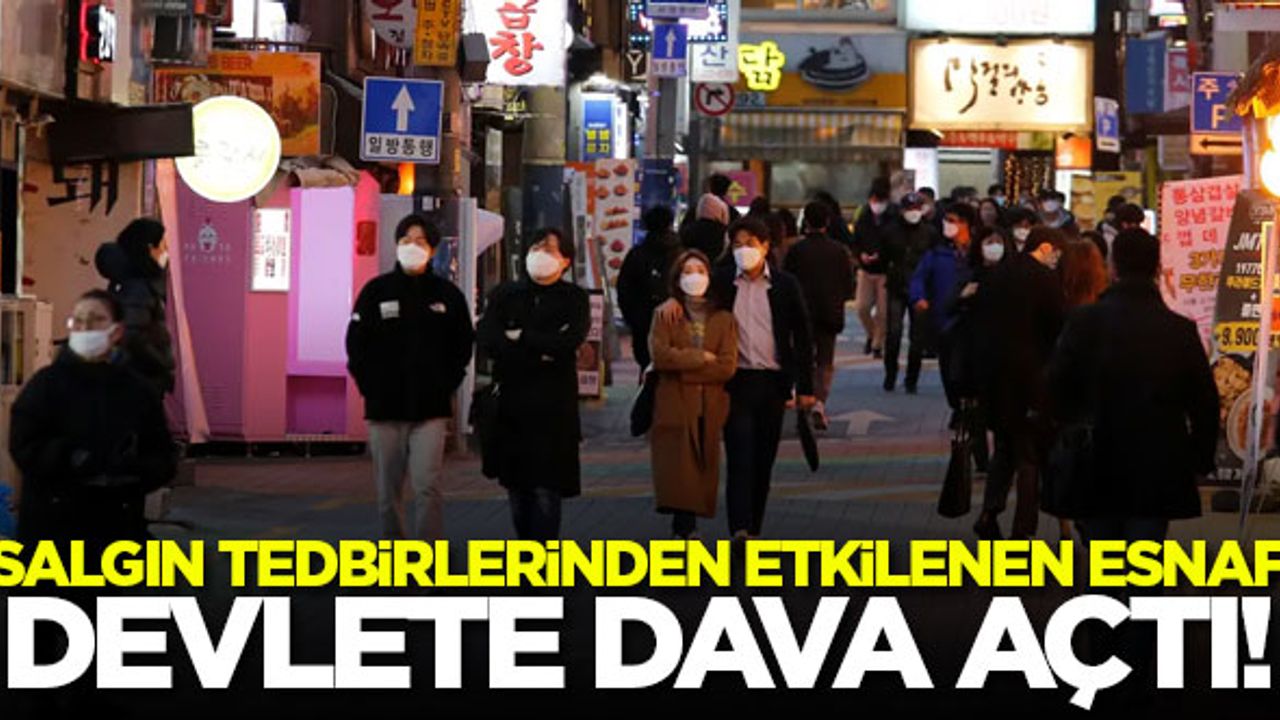 Güney Kore'de salgın tedbirlerinden etkilenen esnaf ikinci kez devlete dava açtı