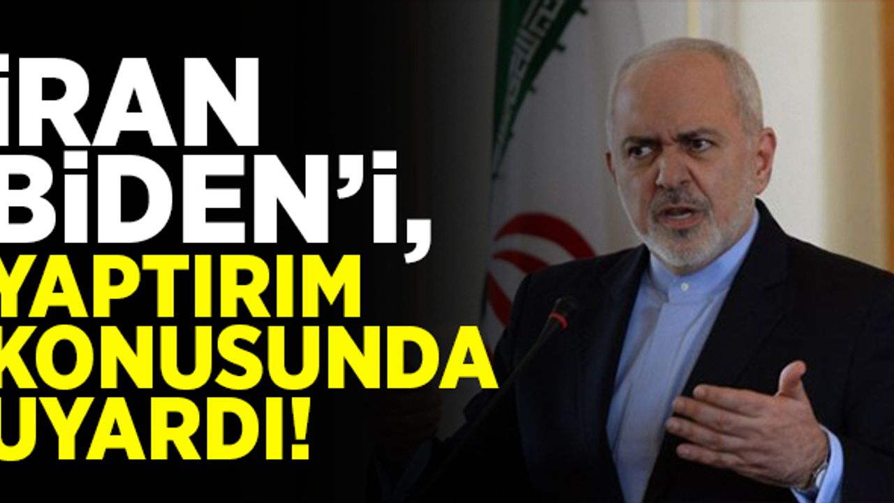 İran, Biden'ı yaptırım konusunda uyardı!