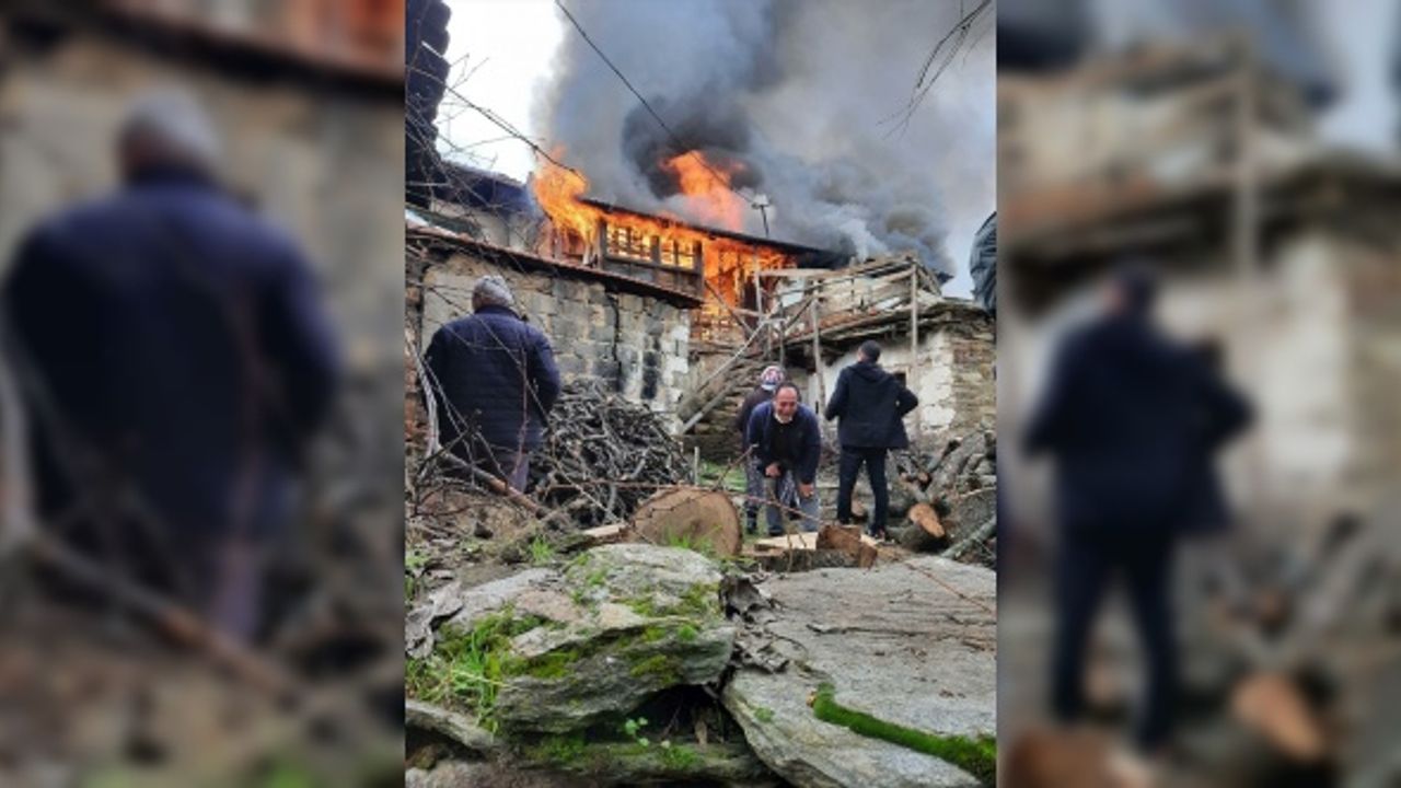 Manisa'da 101 yaşındaki kadın evinde çıkan yangında öldü