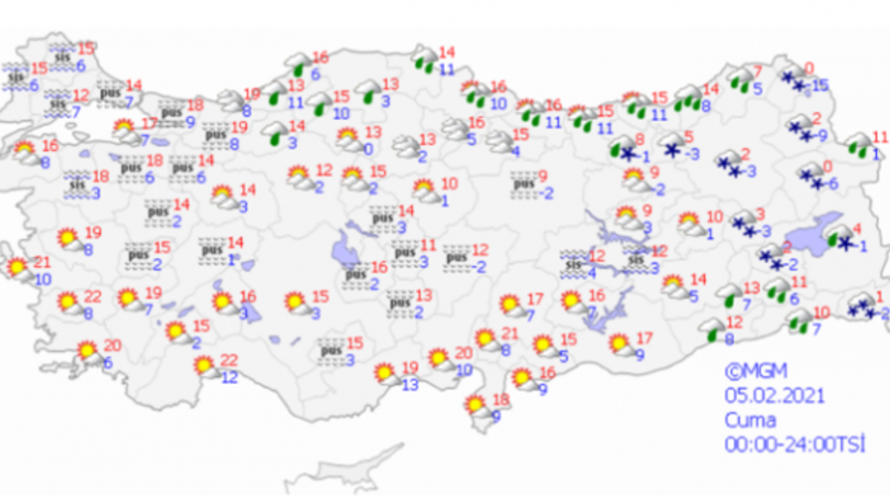Meteoroloji'den, 15 il için turuncu uyarı