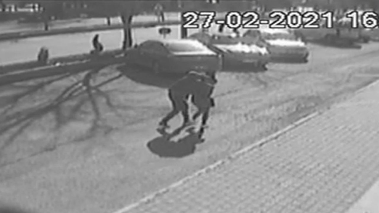 Nevşehir'de bıçaklanarak öldürülen kadının güvenlik kamerası görüntüleri ortaya çıktı