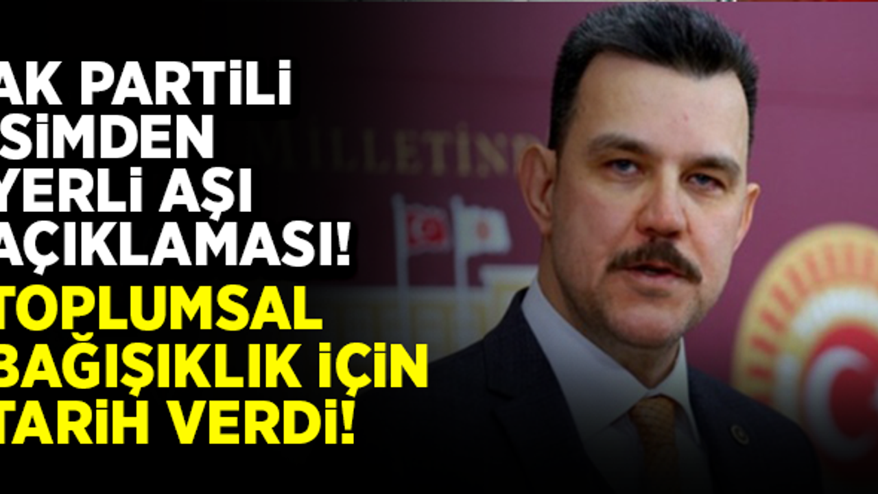 O isimden heyecanlandıran açıklama! Toplumsal bağışıklık için tarih verdi!