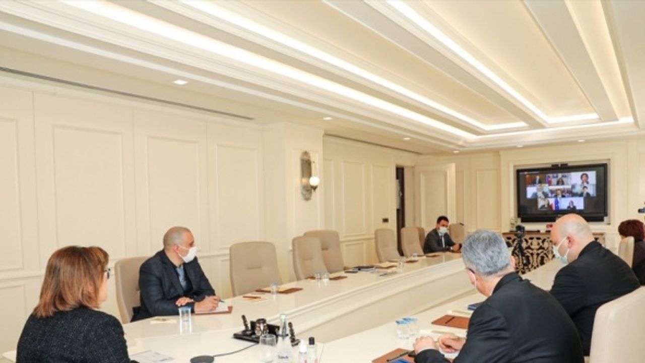 TBB Başkanı Şahin, UNDP toplantısında Suriyeli sığınmacılara yönelik çalışmaları anlattı