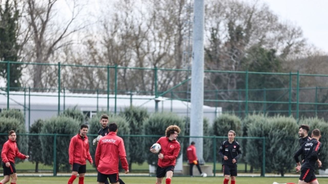 19 Yaş Altı Milli Futbol Takımı hazırlıklarını sürdürdü