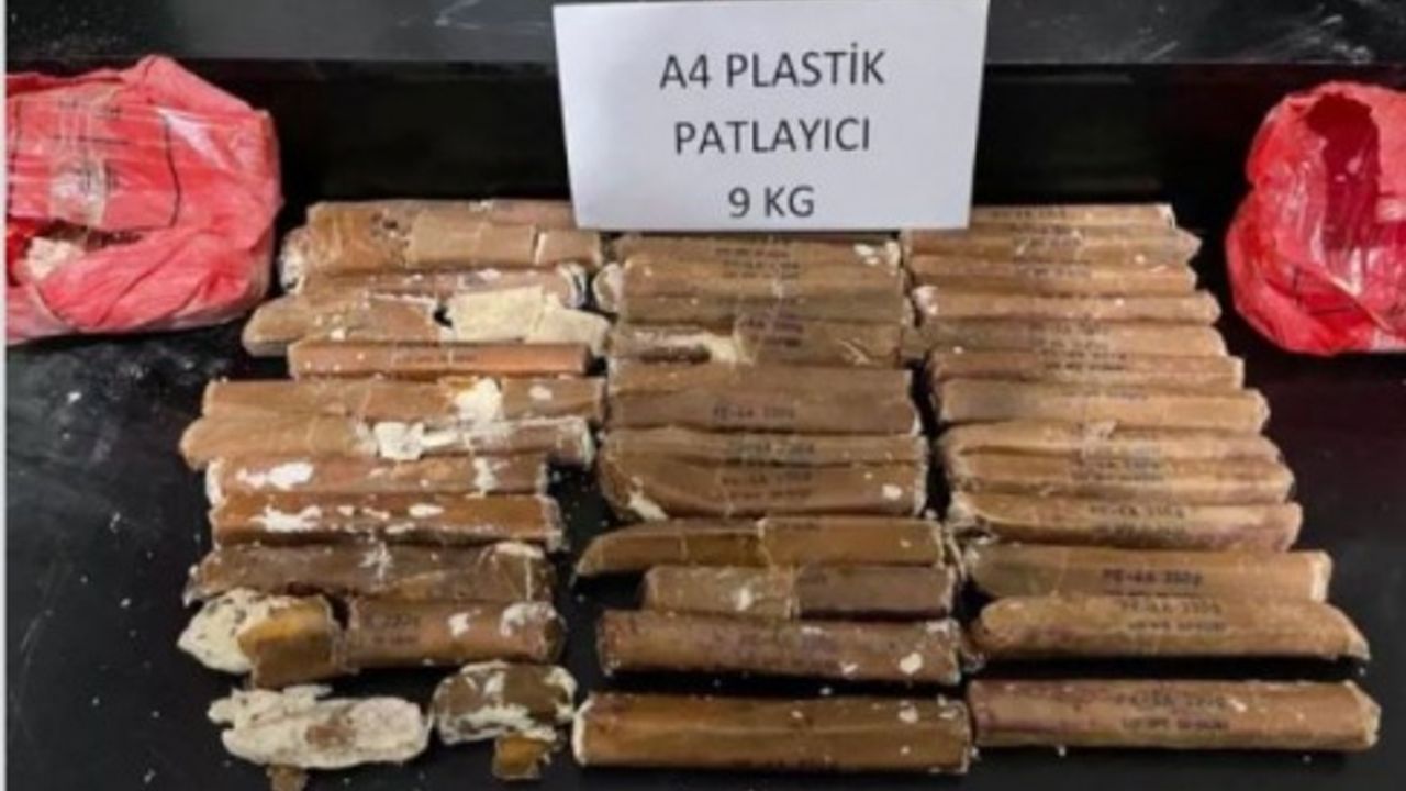 Bakanlıktan açıklama: Toprağa gömülü 9 kilo A-4 patlayıcı ele geçirildi!