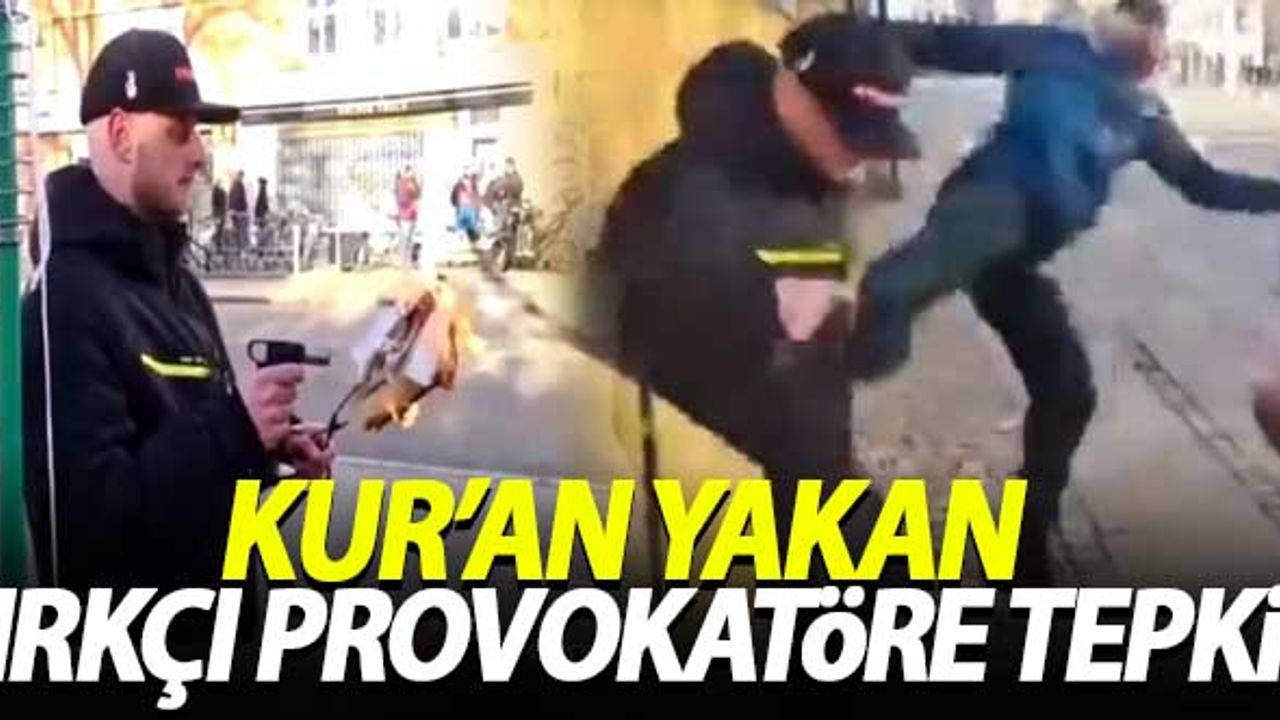 Danimarka'da Kur'an yakan ırkçı provokatöre tepki