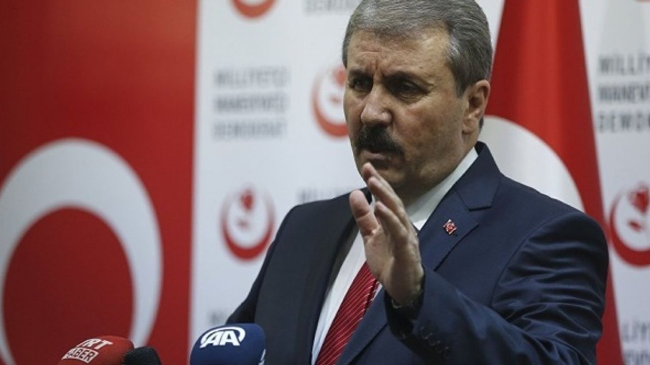 BBP Genel Başkanı Destici'den, AYM'nin iade kararına tepki!