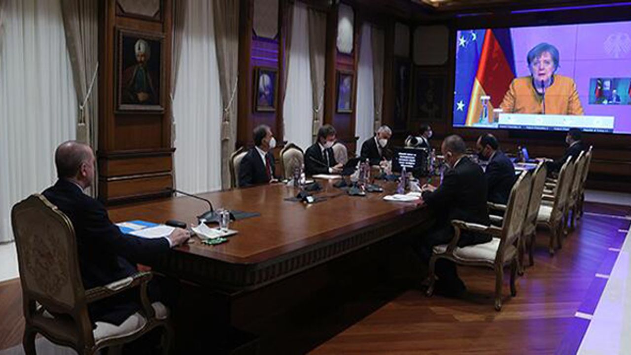 Erdoğan ile görüşmesi sonrası Merkel'den Türkiye vurgusu