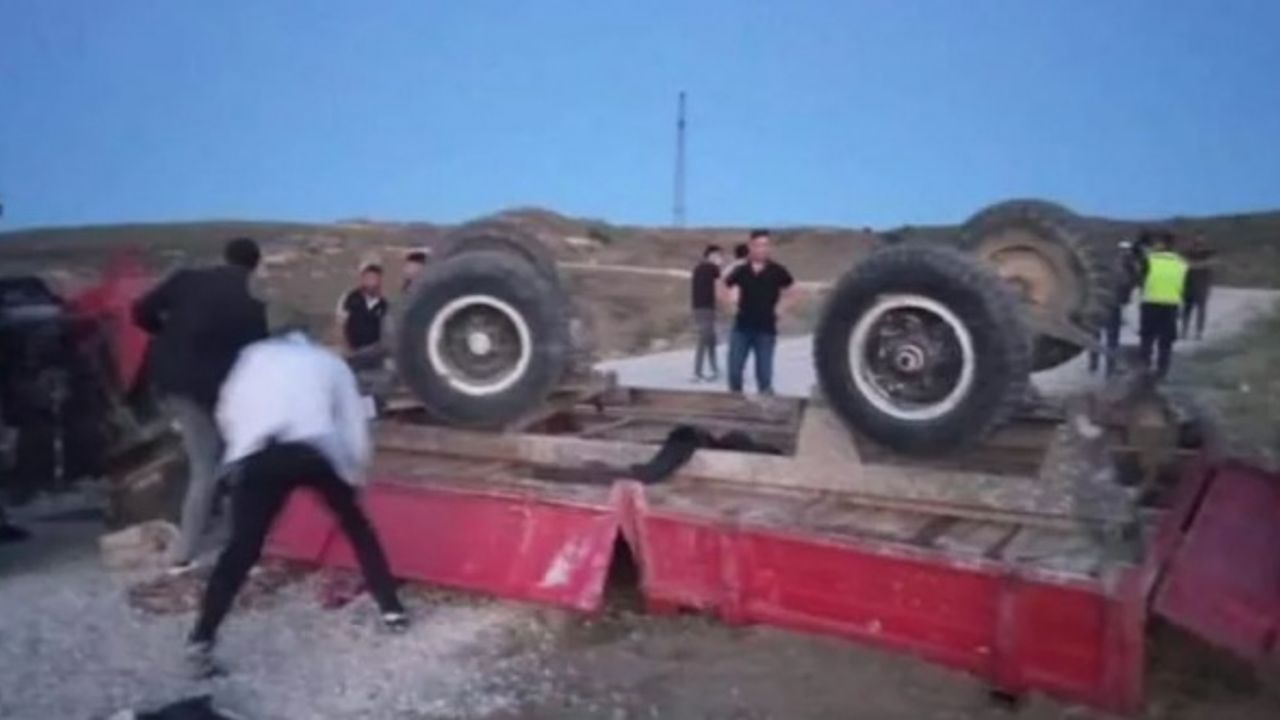 Ankara'da römork devrildi! 4 ölü 18 yaralı...