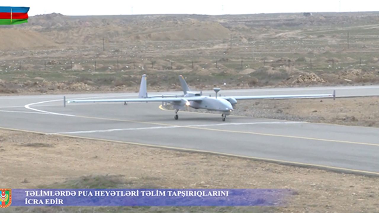 Azerbaycan ordusunun tatbikatında Bayraktar SİHA'lar da kullanıldı