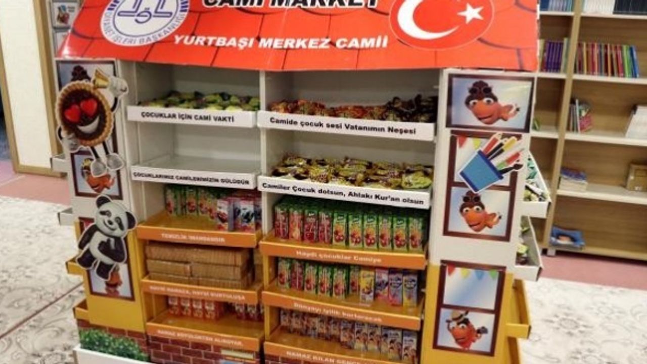 Bu markette 'para' geçmiyor! Elazığ'daki imamın "Cami Market Projesi" alkış topladı...
