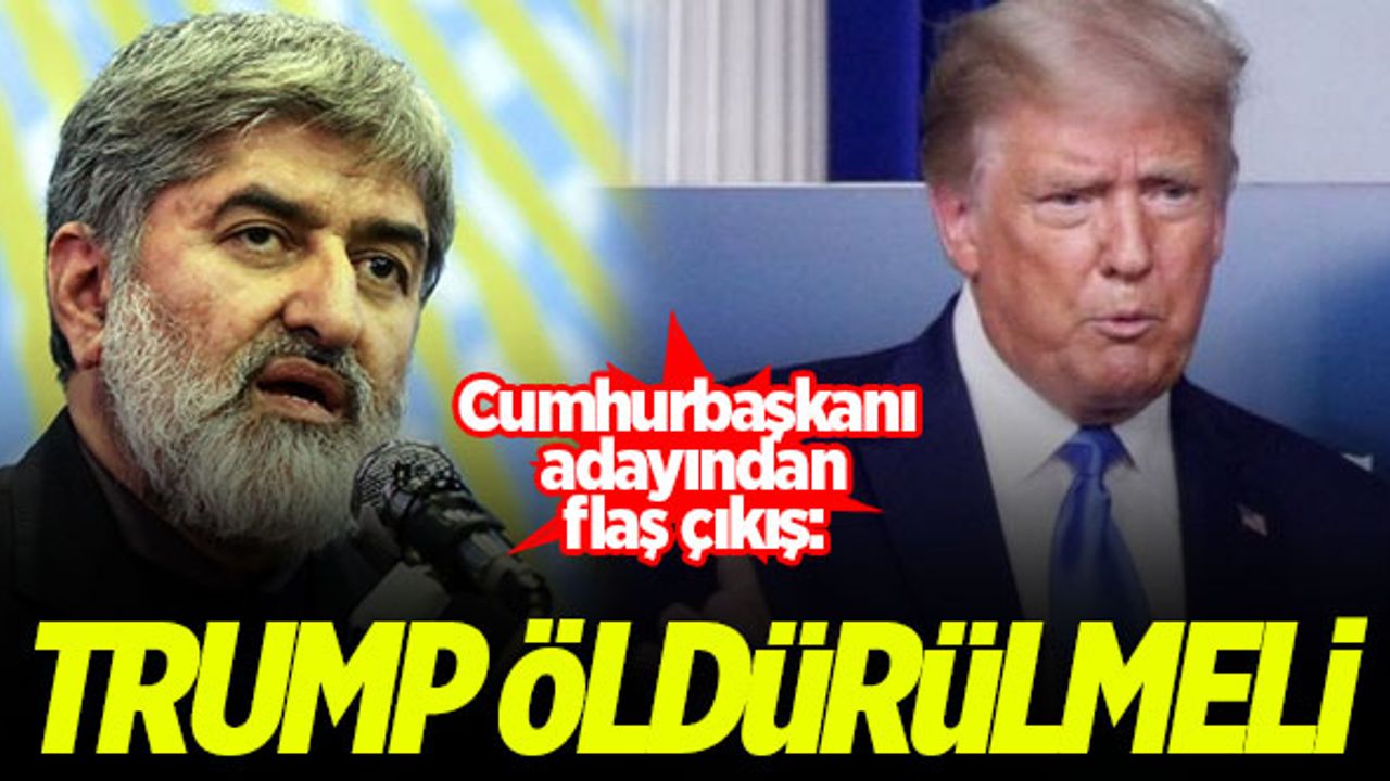 Cumhurbaşkanı adayından flaş çıkış: Trump öldürülmeli